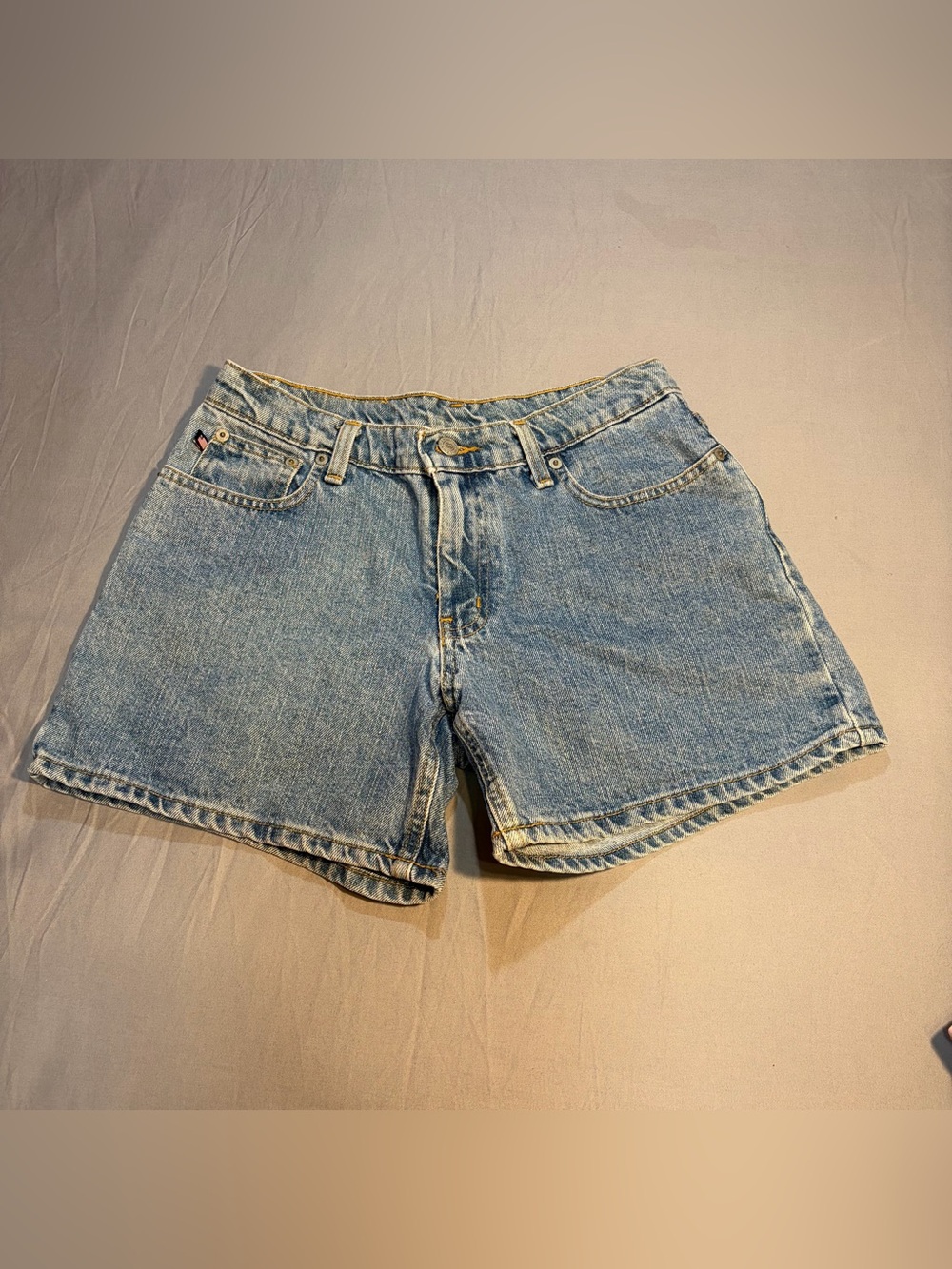 Casual Light Blue Denim Jean Shorts - Comfortable Everyday Style